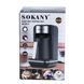 Електрична турка для приготування кави по-турецьки Sokany SK-0137 чорний з хромом 250 мл